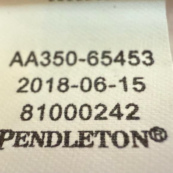 Pendleton Bridger Plaid Button Front Shirt XXL Wool Blend Flannel - Picture 6 of 11